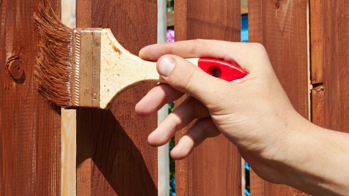 Staining your wooden fence
