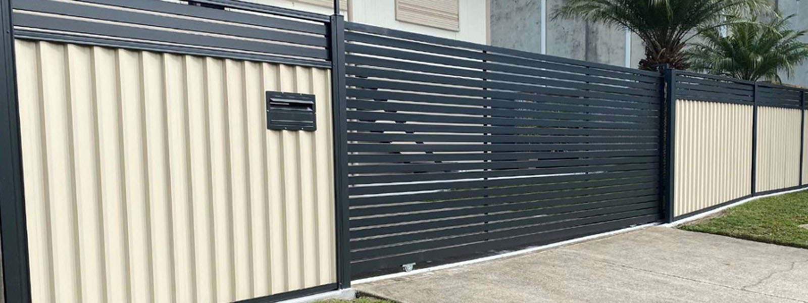 Amazing Fencing colorbond steel fence inspiration